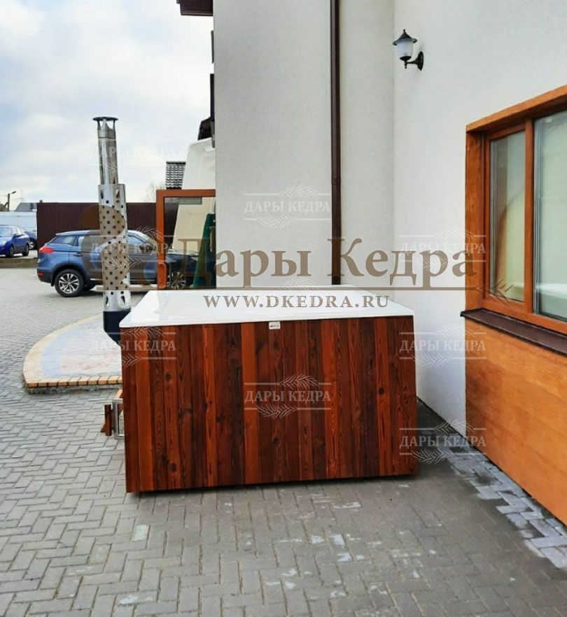 Квадратная композитная купель «Кварта 200»
